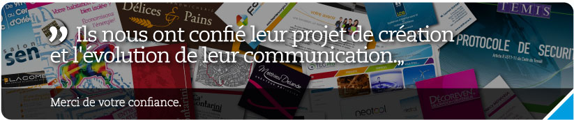 En 2010, ils m'ont confié leur projet de création et l'évolution de leur communication.